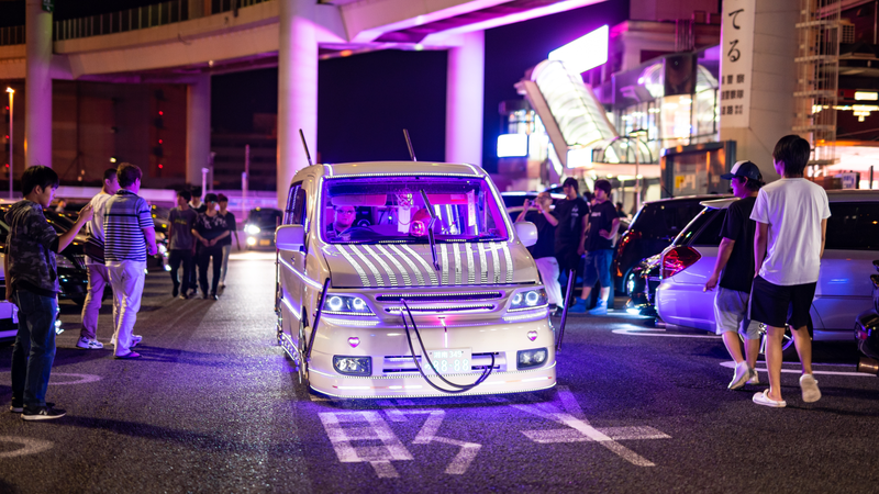 Illustration for article titled Here’s How Japan Does a Giant Mazda Rotary Party